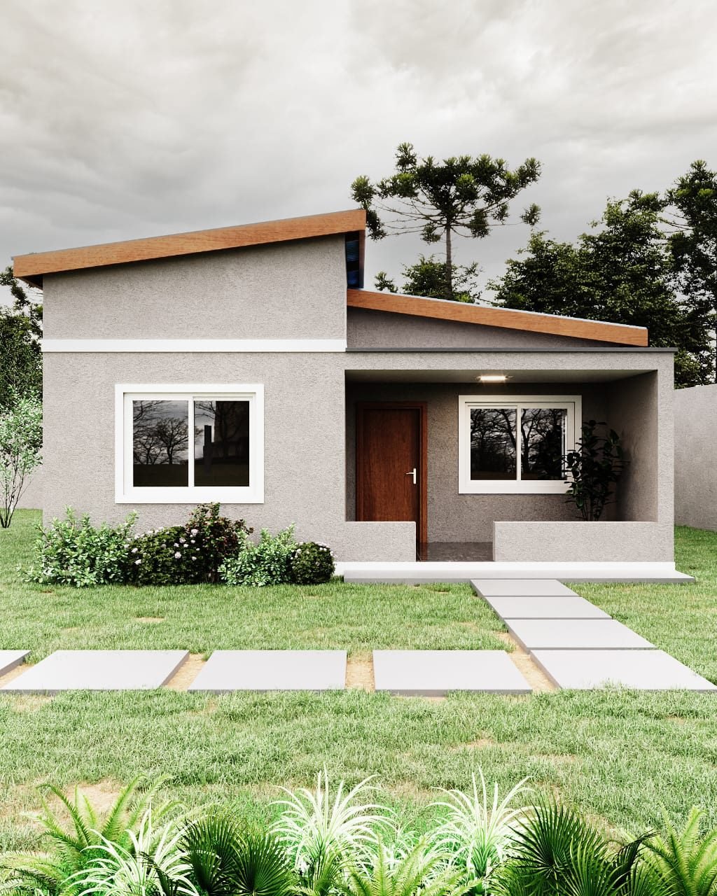 Projecto 15 — residência tipo 2 para solteiros